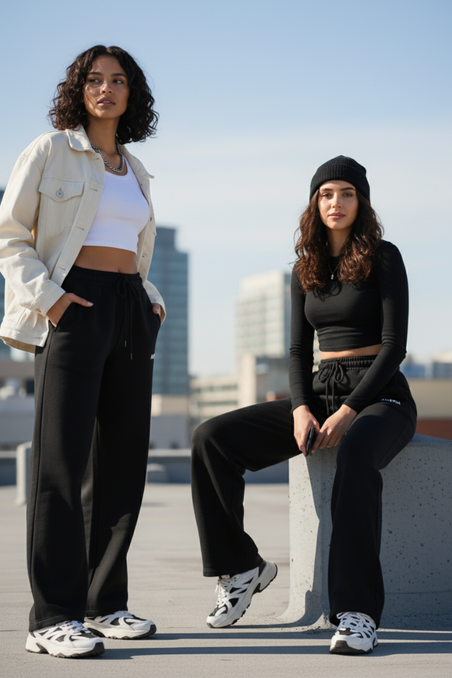 Unisex Sweatpants (Black)