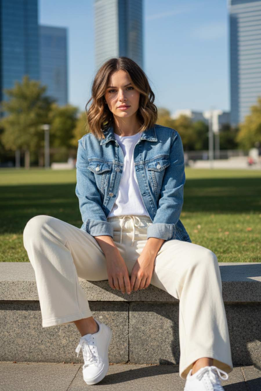 Unisex Sweatpants (white)