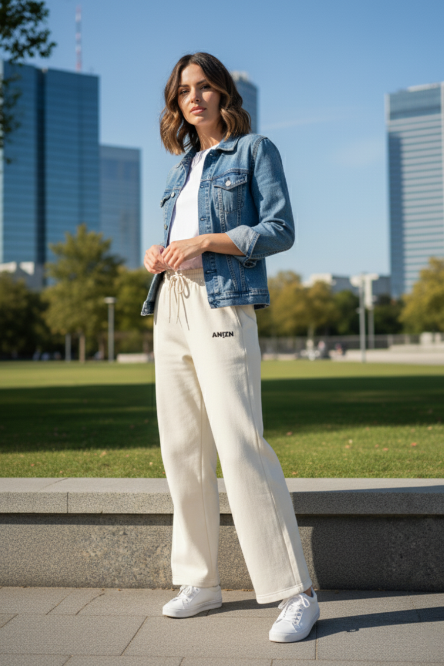 Unisex Sweatpants (white)